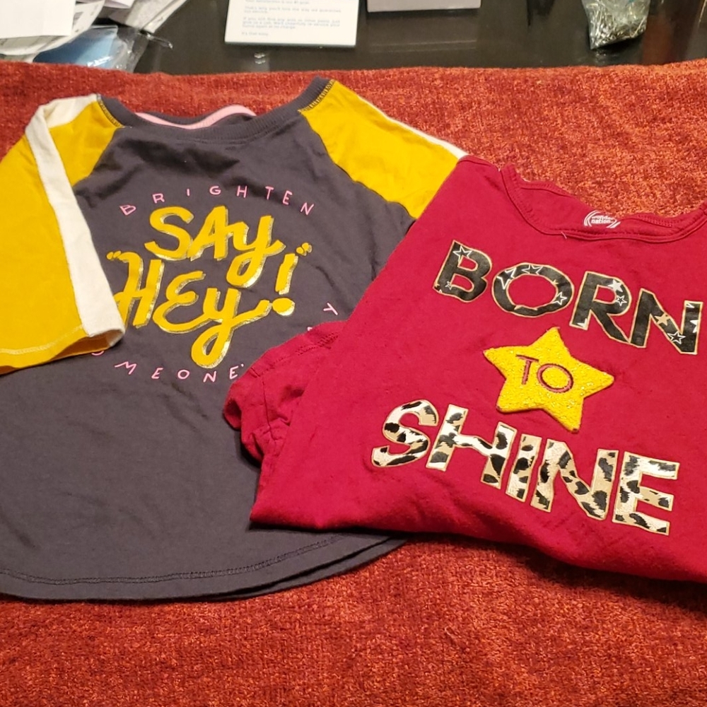 Toddler long sleeve tops